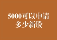 5000资金能申请多少新股：策略与限制深度分析