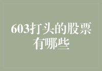 深入了解603打头的股票：上海主板的潜力股探索之旅