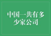 中国究竟有多少家公司？揭秘背后的数字谜团！