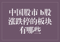 中国股市B股涨跌停板块分析与投资策略