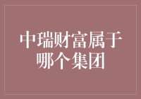 中瑞财富的神秘面纱：它到底属于哪个集团？