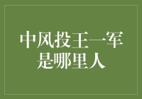 中风投王一军：地域之谜与行业成就的探索