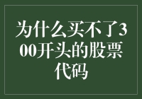 股票代码里的300开头，是个传说吗？