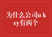 公司U Key为何配有双备份：信息安全的双保险