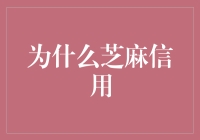 为什么芝麻信用：探索数字时代征信体系的革新