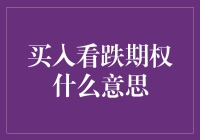 买入看跌期权：解析它的投资策略与意义