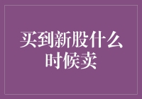 股票新手的买到新股什么时候卖的终极指南，让你从此告别冲动就是魔鬼