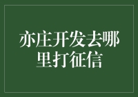 征信查询大作战：亦庄开发的正确打开方式