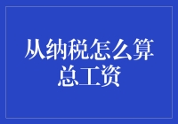 从纳税角度看总收入与总工资的差异：薪税计算的艺术