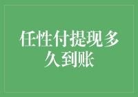 任性付提现：从申请到到账的魔幻现实之旅