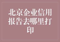 北京企业信用报告打印指南：从故宫到动物园，一路寻找信用的足迹