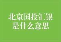 北京国投汇银：国有资本投资的创新实践与启示