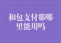 和包支付：在线下场景的广泛适用性