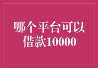 哪个平台可以借款10000：构建稳定资金流的策略指南