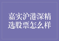 嘉实沪港深精选股票基金：海外投资的窗口