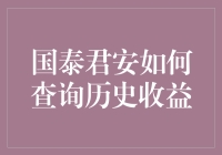 国泰君安如何查询历史收益：一场充满惊喜的冒险之旅