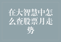 大智慧软件中如何查询股票月走势？全面解析