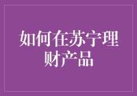 如何在苏宁理财平台上实现高效投资与风险管控