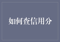 掌握个人信用分：从获取到提升的全方位指南