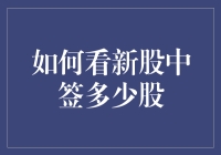 新股中签率揭秘：带你走进神秘的抽签世界