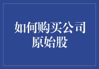 如何科学购买公司原始股：策略与注意事项