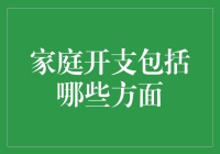 家庭开支的猎奇之旅：从电费到幸福费