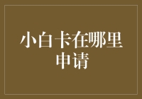 小白卡在哪里申请：一场追求免年费信用卡的奇幻之旅