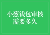 小葱钱包审核需要多久？我的钱是在躲迷藏吗？