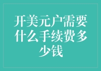 开美元户：一场奇特的冒险与手续费的奇妙之旅