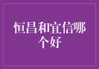 恒昌和宜信，谁是金融界的小甜甜？谁又是金融界的布兰妮？