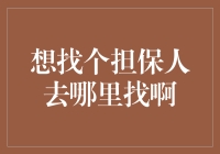 寻找最佳担保人：从个人网络到专业机构