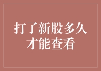 打新股后多久可以查看中签结果？全面解析新股申购流程