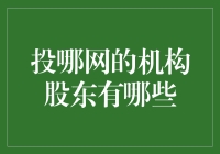 投哪网的机构股东是谁？揭秘背后的投资大佬！