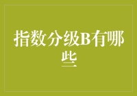 指数分级B是个啥？股市高手也不一定知道！