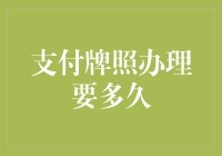 支付牌照办理要多久：深入解析牌照申请流程与周期