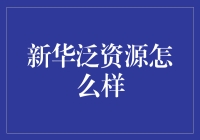 新华泛资源怎么样？新手必备指南！