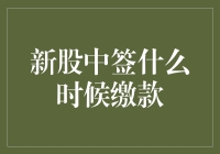 新股中签缴款时间与操作指南：确保资金到位的全攻略