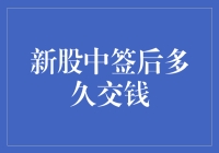 新股中签后多久交钱：资金准备与交易流程解析