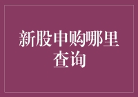 新股申购查询攻略：如何获取准确信息与投资建议