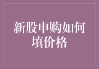 新股申购如何填价格：策略与技巧