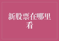 新股票市场投资分析：如何寻找新上市的股票