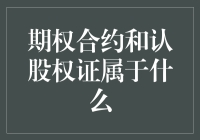 期权合约和认股权证属于衍生金融工具：投资工具的特点与分类