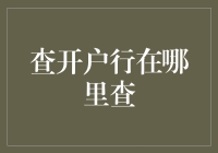 如何查询个人银行账户的开户银行信息