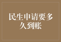 民生申请到底要多久才能到账？——我的等待历程记