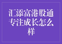 汇添富港股通专注成长：掘金港股市场的新王牌