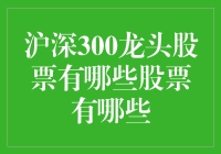 沪深300龙头股票解析：引领风向的领军企业