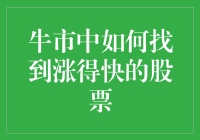 牛市中如何精准筛选涨势强劲的股票：策略与实操指南