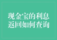 现金宝利息返回查询指南：掌握财富增值的每一个细节