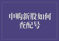 新股申购配号查询指南：如何在申购后追踪配号情况