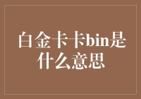 白金卡卡BIN解读：金融身份的象征与风险管理